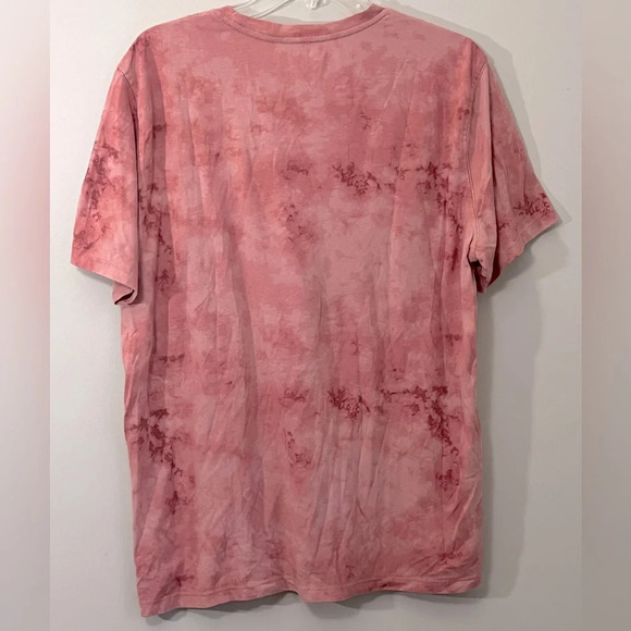 Old Navy Tie Dye Short Sleeve Graphic T Shirt Soft Washed Large Beach Vibe Surf - Picture 3 of 8
